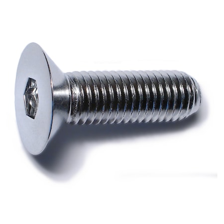 M12-1.75 Socket Head Cap Screw, Chrome Plated Steel, 40 Mm Length, 5 PK